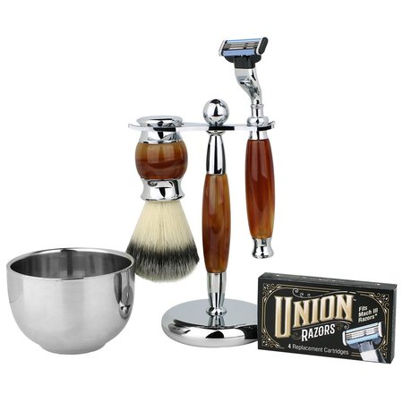 UNION RAZORS Tiger Eye 5-Piece Gift Set SG3